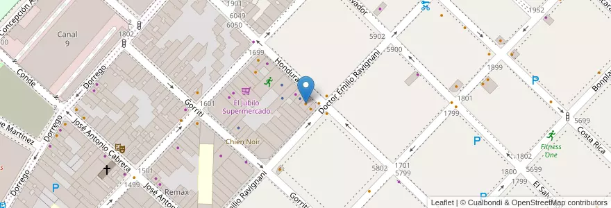 Mapa de ubicacion de Space Mokey Bar, Palermo en Argentina, Autonomous City Of Buenos Aires, Autonomous City Of Buenos Aires.