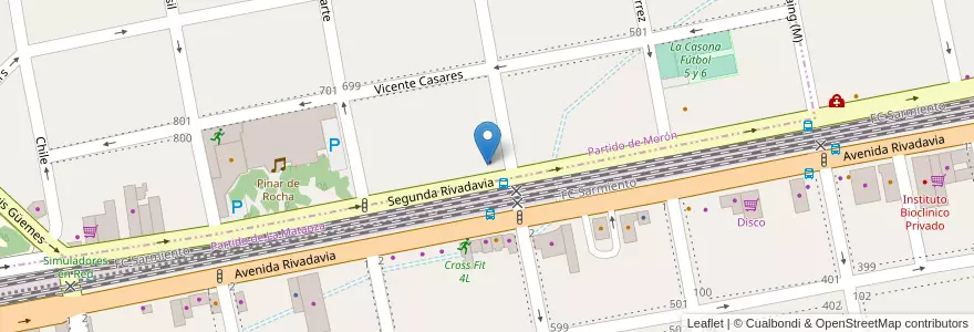 Mapa de ubicacion de Spruth en 阿根廷, 布宜诺斯艾利斯省, Partido De La Matanza, Ramos Mejía.