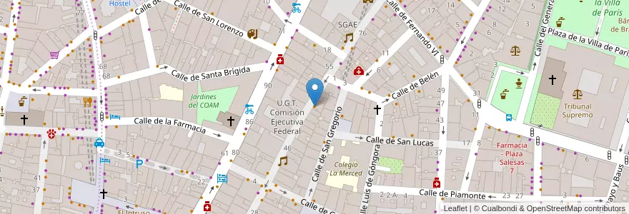 Mapa de ubicacion de Sr.Ito en İspanya, Comunidad De Madrid, Comunidad De Madrid, Área Metropolitana De Madrid Y Corredor Del Henares, Madrid.