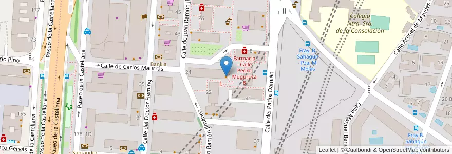 Mapa de ubicacion de Steinlager en Испания, Мадрид, Мадрид, Área Metropolitana De Madrid Y Corredor Del Henares, Мадрид.