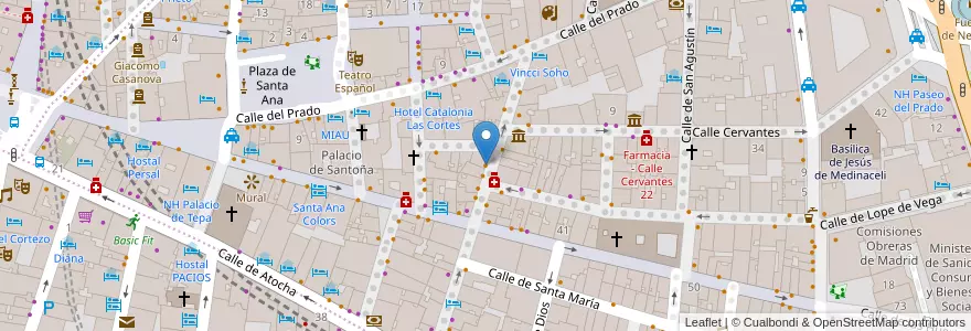 Mapa de ubicacion de Stop Madrid en 西班牙, Comunidad De Madrid, Comunidad De Madrid, Área Metropolitana De Madrid Y Corredor Del Henares, Madrid.