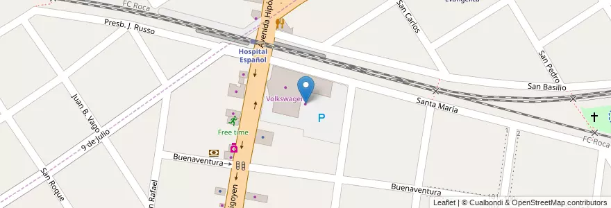 Mapa de ubicacion de Strianese Motors SA en Argentinië, Buenos Aires, Partido De Lomas De Zamora, Turdera.