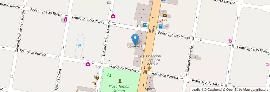 Mapa de ubicacion de Strianese en Аргентина, Буэнос-Айрес, Partido De Lomas De Zamora, Lomas De Zamora.