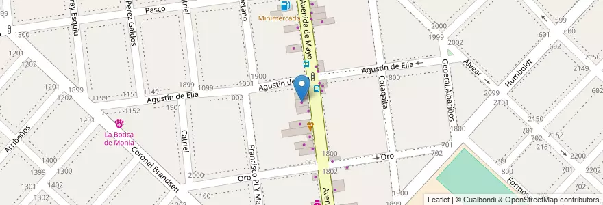 Mapa de ubicacion de Studio A en Arjantin, Buenos Aires, Partido De La Matanza, Ramos Mejía.