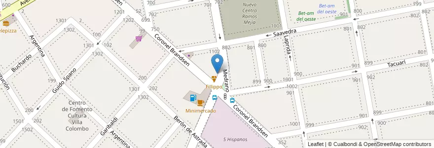 Mapa de ubicacion de Su Farmacia en Arjantin, Buenos Aires, Partido De La Matanza.
