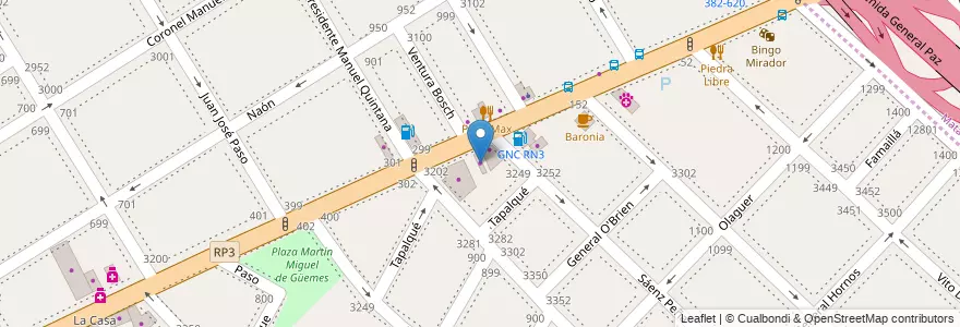 Mapa de ubicacion de Su Office en Arjantin, Buenos Aires, Partido De La Matanza, Lomas Del Mirador.