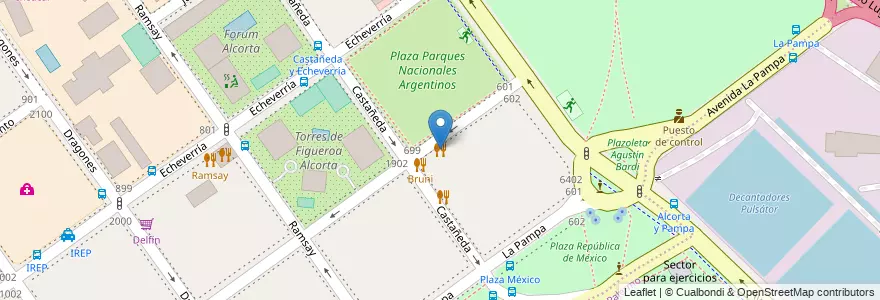 Mapa de ubicacion de Sucre Restorán, Belgrano en Argentina, Ciudad Autónoma De Buenos Aires, Buenos Aires, Comuna 13.