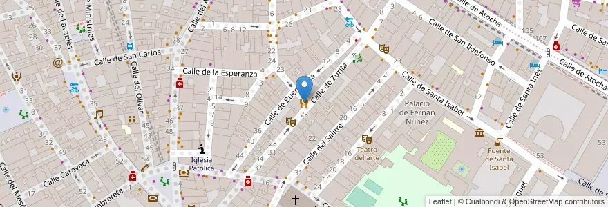 Mapa de ubicacion de Sug. Ignacio SL en Испания, Мадрид, Мадрид, Área Metropolitana De Madrid Y Corredor Del Henares, Мадрид.