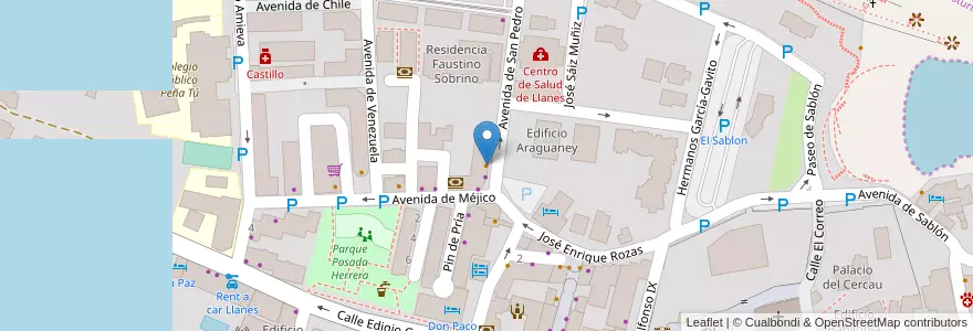 Mapa de ubicacion de Suki's en España.