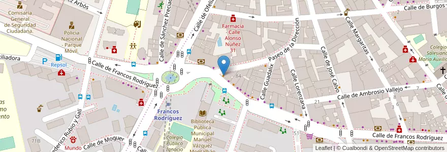 Mapa de ubicacion de Sultan Kebap en 西班牙, Comunidad De Madrid, Comunidad De Madrid, Área Metropolitana De Madrid Y Corredor Del Henares, Madrid.