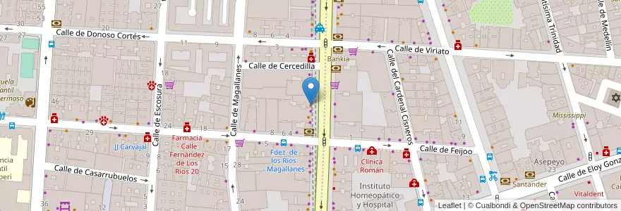 Mapa de ubicacion de Sumer en Испания, Мадрид, Мадрид, Área Metropolitana De Madrid Y Corredor Del Henares, Мадрид.