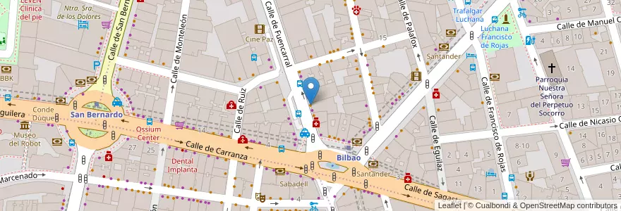 Mapa de ubicacion de Sumo en スペイン, マドリード州, Comunidad De Madrid, Área Metropolitana De Madrid Y Corredor Del Henares, Madrid.