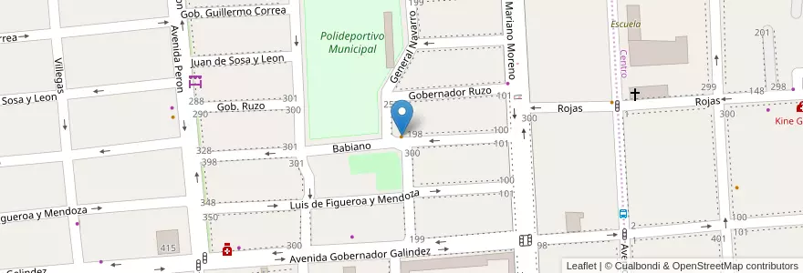 Mapa de ubicacion de Super Panchos El 36 en Arjantin, Catamarca, Departamento Capital, Municipio De San Fernando Del Valle De Catamarca, San Fernando Del Valle De Catamarca.