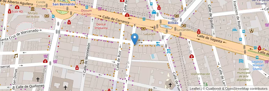 Mapa de ubicacion de Superchulo en 스페인, Comunidad De Madrid, Comunidad De Madrid, Área Metropolitana De Madrid Y Corredor Del Henares, 마드리드.