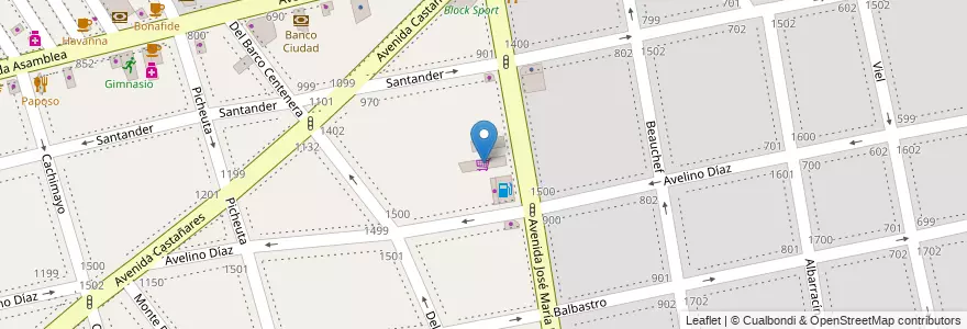 Mapa de ubicacion de Supermercado Amanecer, Parque Chacabuco en Argentine, Ciudad Autónoma De Buenos Aires, Comuna 7, Buenos Aires.