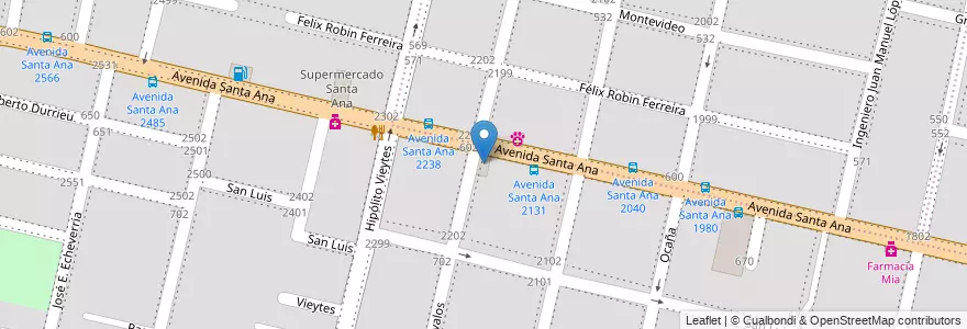 Mapa de ubicacion de Supermercado La Paz en Аргентина, Кордова, Departamento Capital, Pedanía Capital, Córdoba, Municipio De Córdoba.
