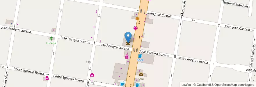 Mapa de ubicacion de Supervielle en Аргентина, Буэнос-Айрес, Partido De Lomas De Zamora, Lomas De Zamora.