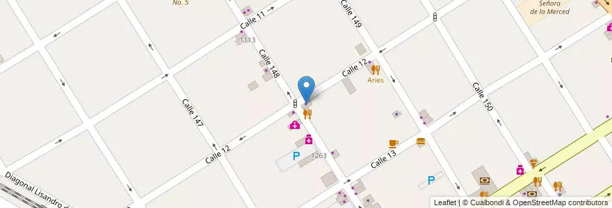Mapa de ubicacion de Supervielle - Centro Banex en Arjantin, Buenos Aires, Partido De Berazategui, Berazategui.