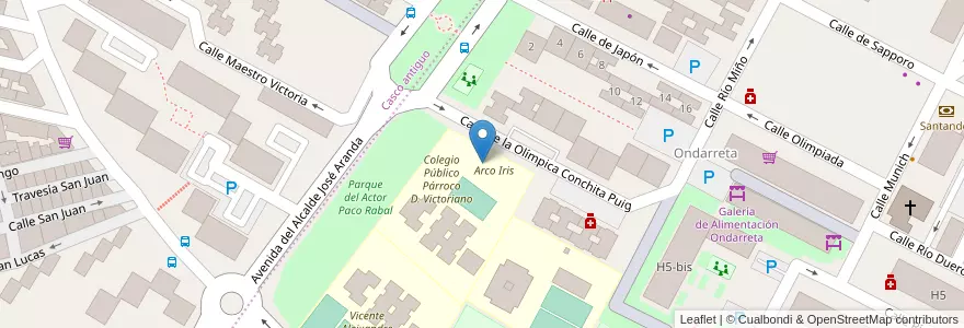 Mapa de ubicacion de Sur-12, Alcorcón en 스페인, Comunidad De Madrid, Comunidad De Madrid, Área Metropolitana De Madrid Y Corredor Del Henares, Alcorcón.