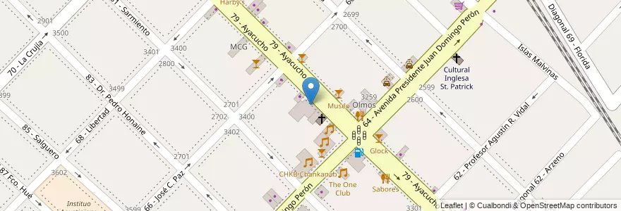Mapa de ubicacion de Surikata Club Kids en Arjantin, Buenos Aires, Partido De General San Martín, San Andrés.