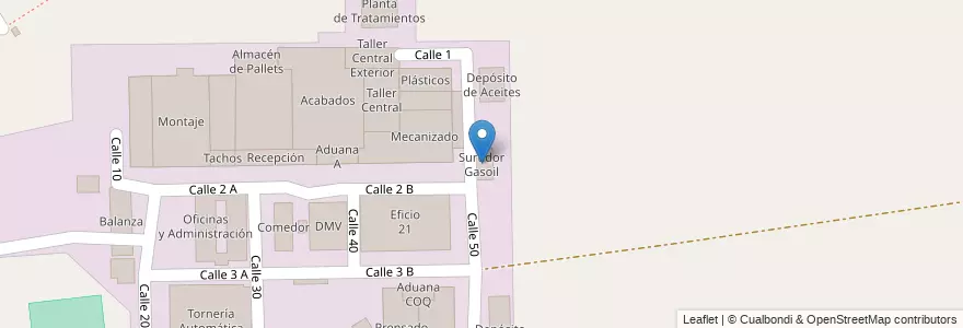 Mapa de ubicacion de Surtidor Gasoil en 阿根廷, 布宜诺斯艾利斯省, Partido Del Pilar, Villa Rosa.