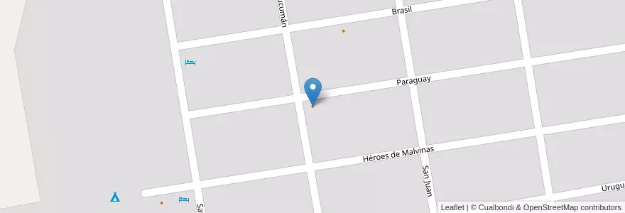 Mapa de ubicacion de Susana Cabrera en アルゼンチン, ブエノスアイレス州, Partido De Coronel Dorrego.