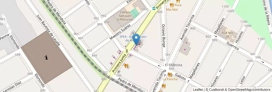 Mapa de ubicacion de Sushi Ice en Arjantin, Buenos Aires, Partido De San Isidro, San Isidro.