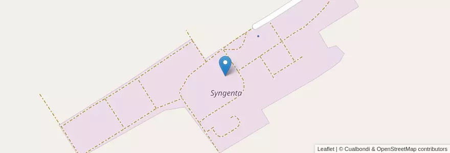 Mapa de ubicacion de Syngenta en الأرجنتين, سانتا في, Departamento General López, Municipio De Santa Isabel.
