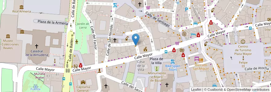 Mapa de ubicacion de Taberna de Alfonso en İspanya, Comunidad De Madrid, Comunidad De Madrid, Área Metropolitana De Madrid Y Corredor Del Henares, Madrid.