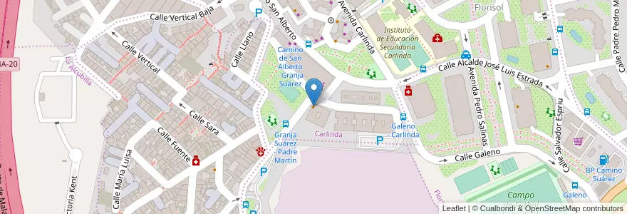 Mapa de ubicacion de Taberna de Juan y Pepe en اسپانیا, Andalucía, Málaga, Málaga-Costa Del Sol, Málaga.