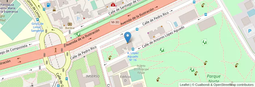 Mapa de ubicacion de Taberna de la Ilustración en Испания, Мадрид, Мадрид, Área Metropolitana De Madrid Y Corredor Del Henares, Мадрид.