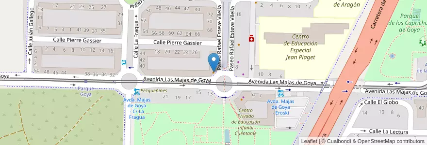Mapa de ubicacion de Taberna La Abadía en Espanha, Aragão, Saragoça, Zaragoza, Saragoça.