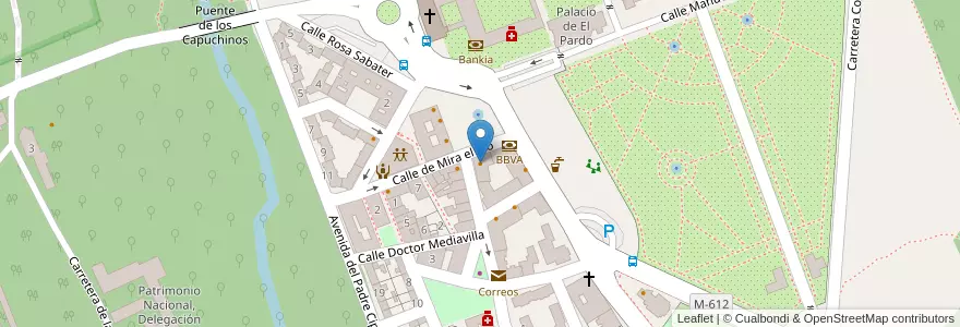 Mapa de ubicacion de Taberna La Plaza en إسبانيا, منطقة مدريد, منطقة مدريد, Área Metropolitana De Madrid Y Corredor Del Henares, مدريد.