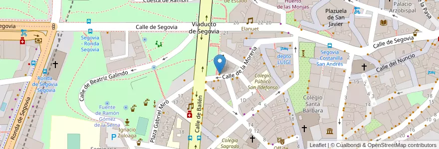Mapa de ubicacion de Taberna Rayuela en 스페인, Comunidad De Madrid, Comunidad De Madrid, Área Metropolitana De Madrid Y Corredor Del Henares, 마드리드.