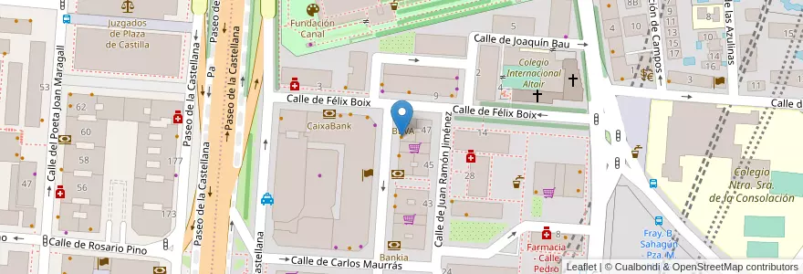 Mapa de ubicacion de Taberna Viga-Mar's en Испания, Мадрид, Мадрид, Área Metropolitana De Madrid Y Corredor Del Henares, Мадрид.
