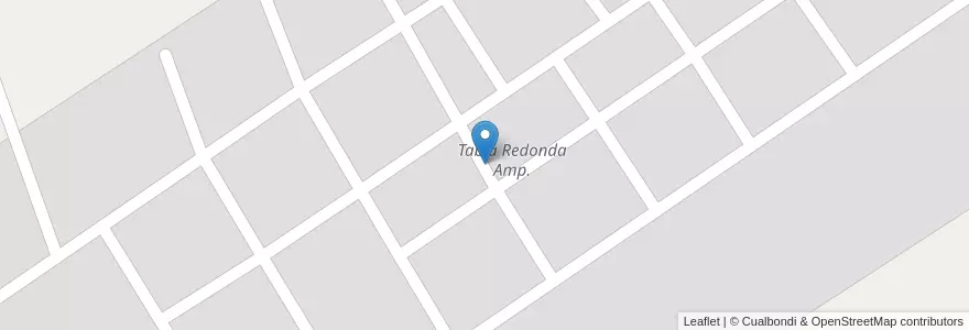 Mapa de ubicacion de Tabla Redonda Amp. en Argentinien, Santiago Del Estero, Departamento Banda.