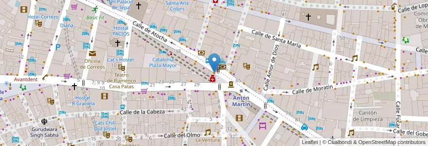 Mapa de ubicacion de Take Wok en Sepanyol, Comunidad De Madrid, Comunidad De Madrid, Área Metropolitana De Madrid Y Corredor Del Henares, Madrid.