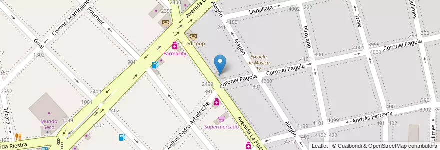 Mapa de ubicacion de Talarico Propiedades, Nueva Pompeya en 阿根廷, Ciudad Autónoma De Buenos Aires, Comuna 4, 布宜诺斯艾利斯.