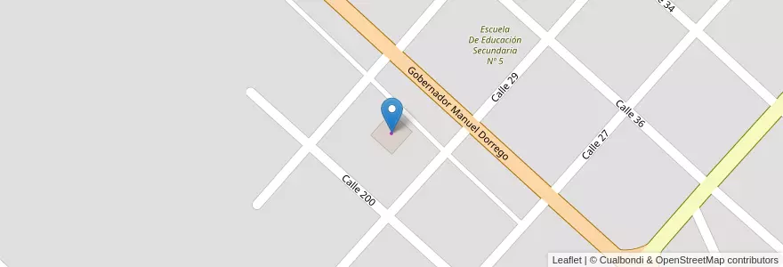 Mapa de ubicacion de Taller de Camiones en Arjantin, Buenos Aires, Partido De General Belgrano, General Belgrano.