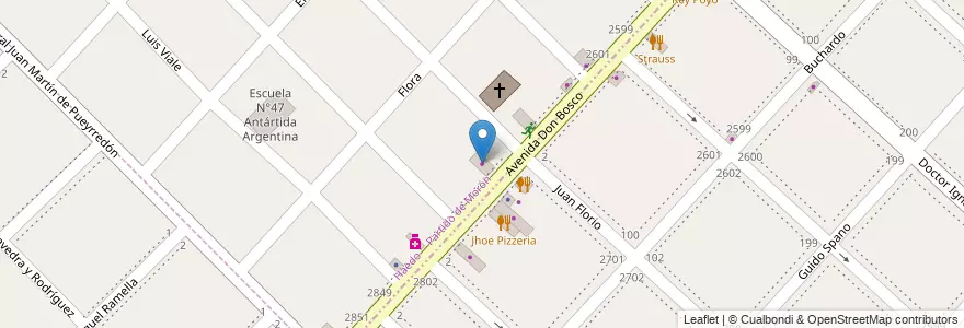 Mapa de ubicacion de Taller Gomeria en Arjantin, Buenos Aires, Partido De La Matanza.