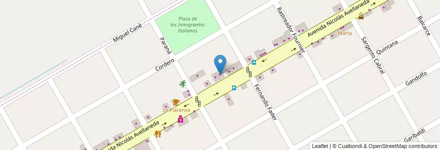 Mapa de ubicacion de Taller Virreyes en アルゼンチン, ブエノスアイレス州, Partido De San Fernando, Victoria.