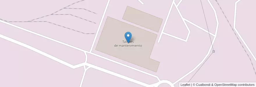 Mapa de ubicacion de Talleres de mantenimiento en Argentine, Province De Buenos Aires, Partido De Ramallo.