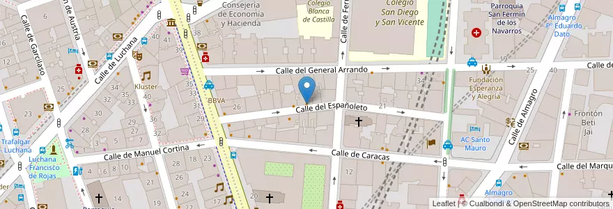 Mapa de ubicacion de Tanin en Spanien, Autonome Gemeinschaft Madrid, Autonome Gemeinschaft Madrid, Área Metropolitana De Madrid Y Corredor Del Henares, Madrid.