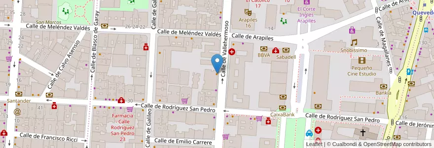 Mapa de ubicacion de Tanino en Испания, Мадрид, Мадрид, Área Metropolitana De Madrid Y Corredor Del Henares, Мадрид.