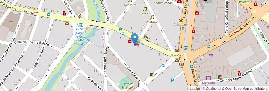 Mapa de ubicacion de Tao en إسبانيا, أرغون, سرقسطة, Zaragoza, سرقسطة.
