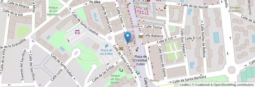 Mapa de ubicacion de Tapa en Испания, Мадрид, Мадрид, Área Metropolitana De Madrid Y Corredor Del Henares, Majadahonda.