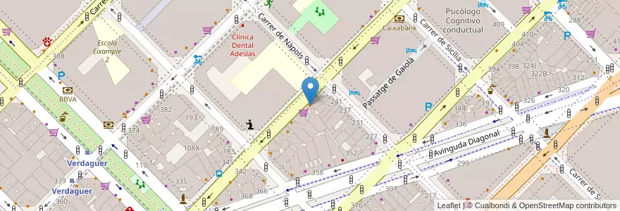 Mapa de ubicacion de Tapas & Bar Chiki en España, Catalunya, Barcelona, Barcelonès, Barcelona.