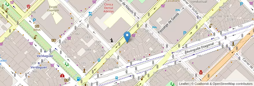 Mapa de ubicacion de Tapas & Bar siqui en 西班牙, Catalunya, Barcelona, Barcelonès, Barcelona.