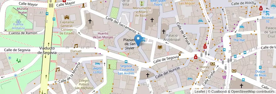 Mapa de ubicacion de Taquería del Alamillo en Spagna, Comunidad De Madrid, Comunidad De Madrid, Área Metropolitana De Madrid Y Corredor Del Henares, Madrid.