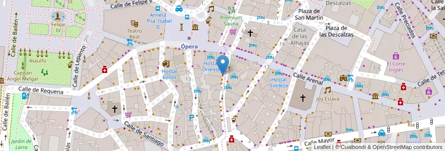 Mapa de ubicacion de Taquería Mi Ciudad en Испания, Мадрид, Мадрид, Área Metropolitana De Madrid Y Corredor Del Henares, Мадрид.